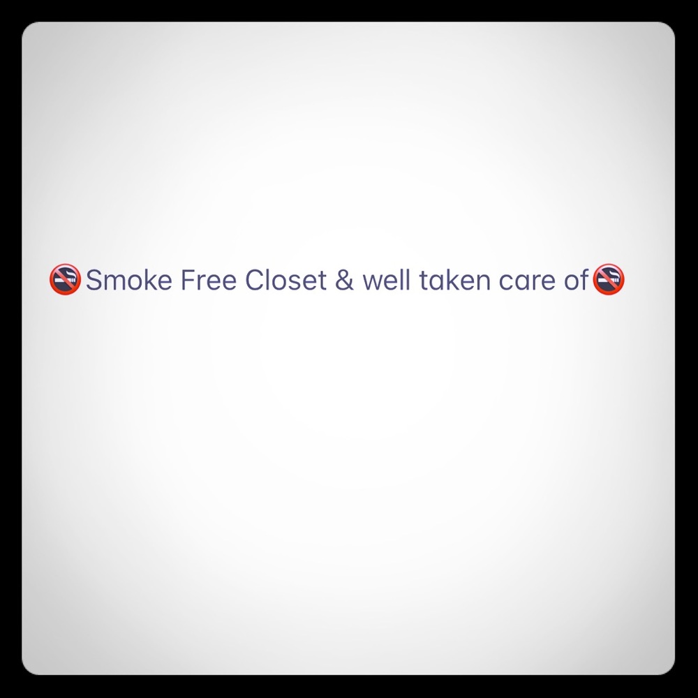 Smoke Free Closet